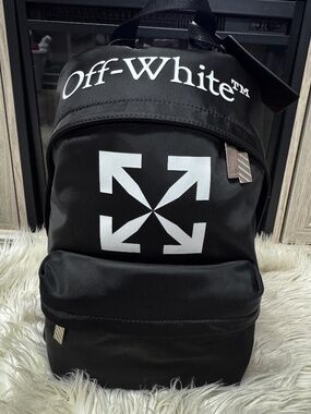 Off-White Arrow Backpack Black – Brand New With Tags